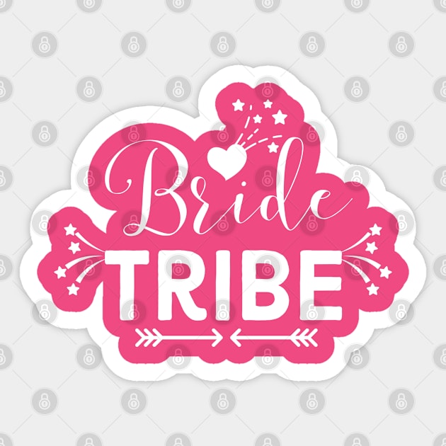 Bridesmaid bride tribe Sticker by Bakr